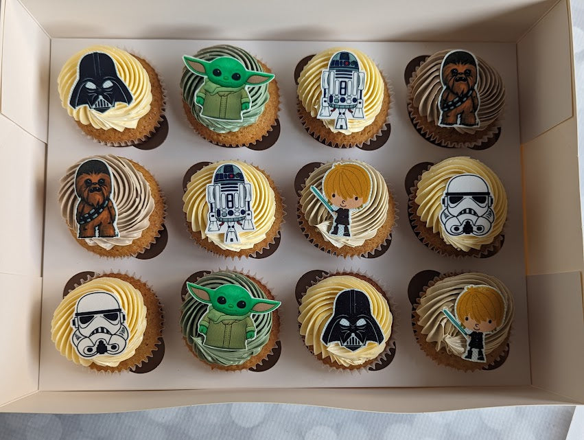 Cupcakes with Edible Images