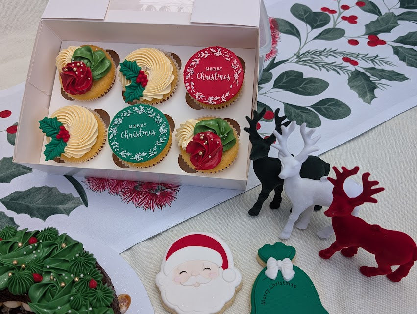 Christmas cupcakes