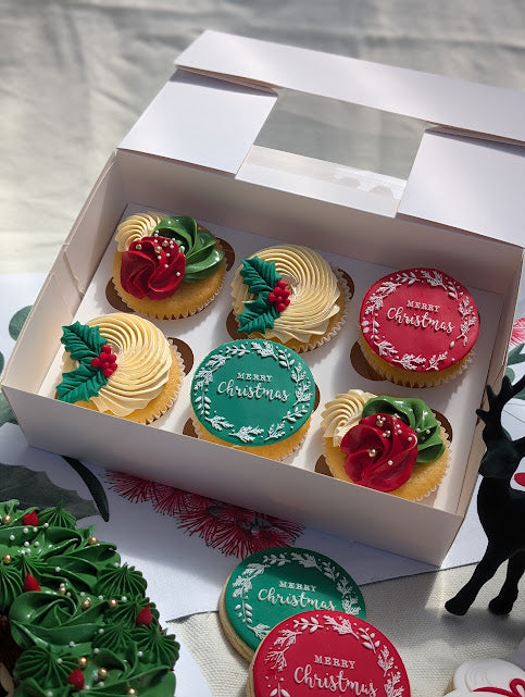 Christmas cupcakes