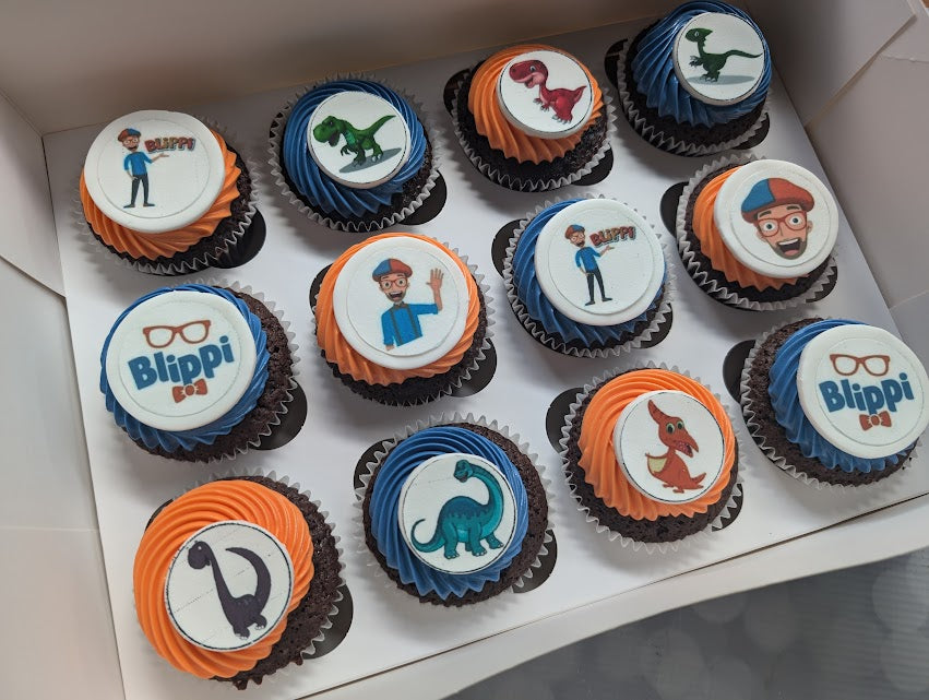 Cupcakes with Edible Images