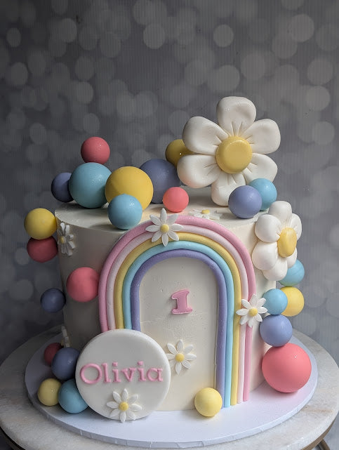 Flower Power Bubble Cake