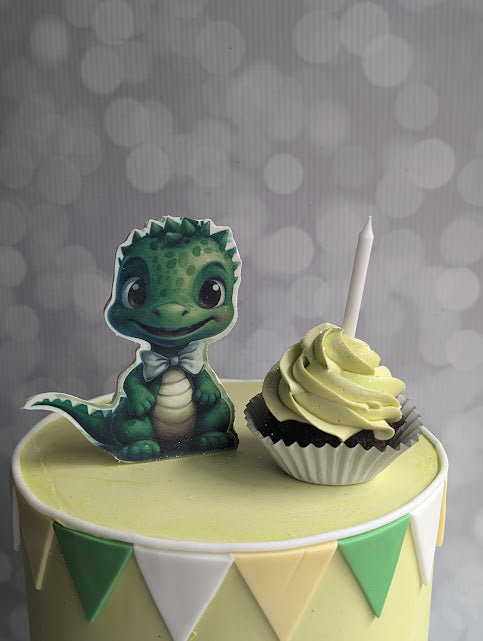 Bunting Character Cake